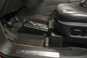 Ford Explorer Underseat Drawer - Front - Tuffy Products - Standard Key - Black - `11-`24 Ford Explorer Underseat Drawer - Front - Tuffy Products - Standard Key - Black - `11-`24